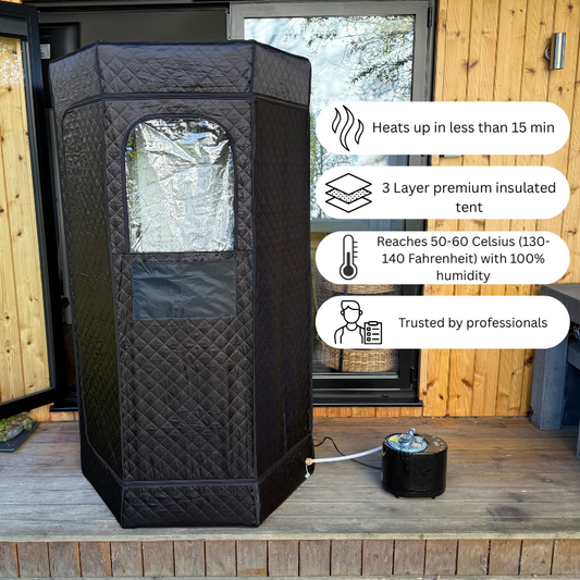 VITAFLO | The Ultimate Portable Sauna Experience