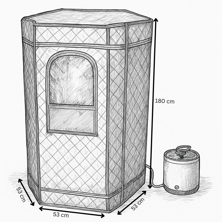 VITAFLO | The Ultimate Portable Sauna Experience