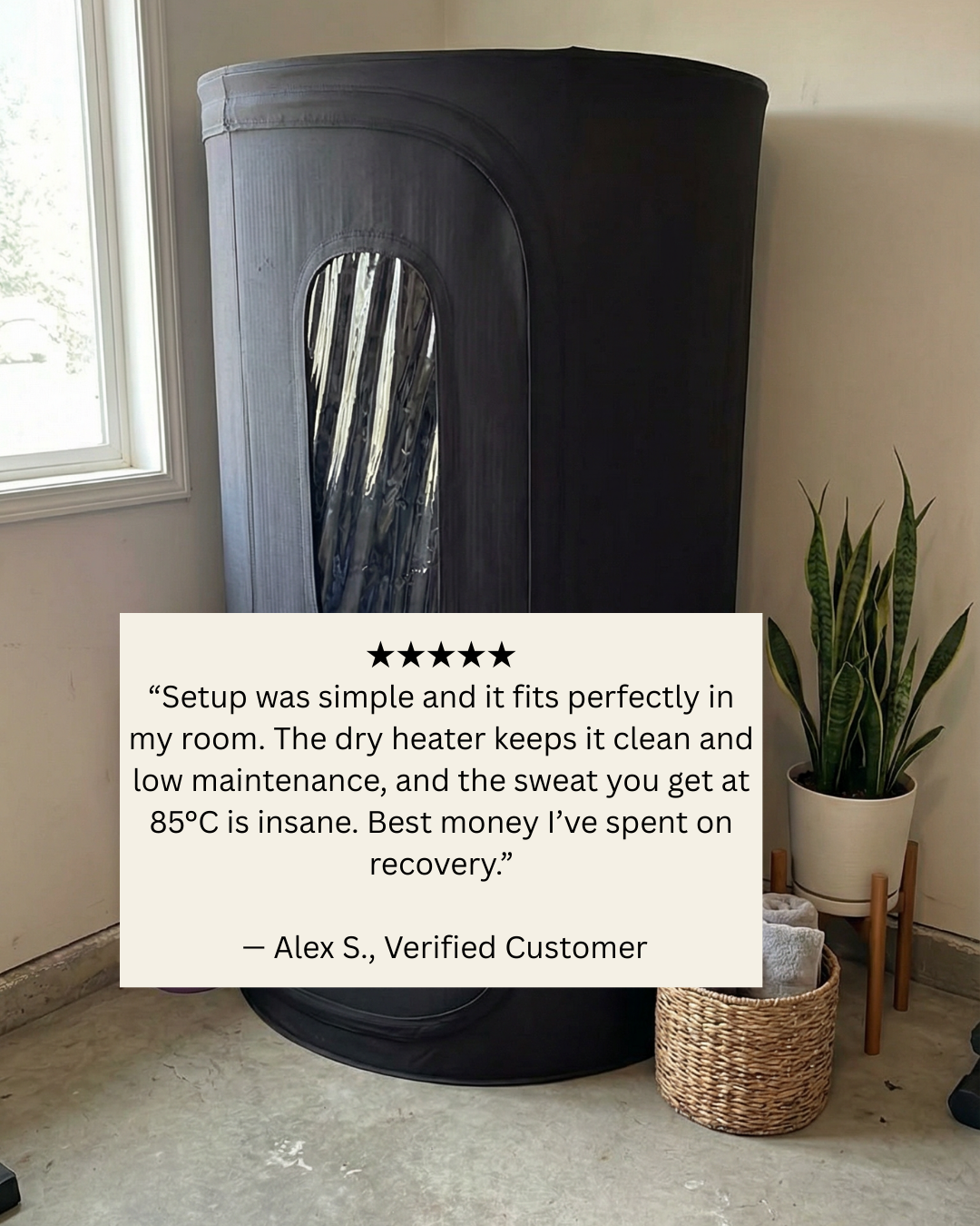 VITAFLO | The Ultimate Portable Sauna Experience